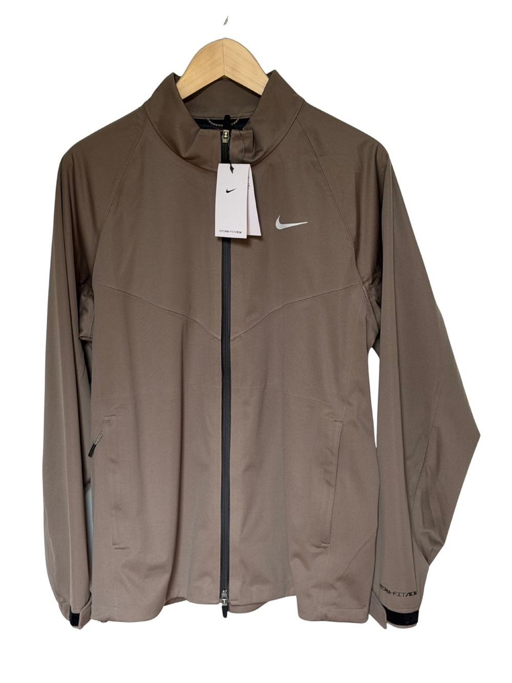 NWT Nike Storm Golf Jacket FIT ADV FZ Waterproof Olive Grey DN1955-040